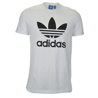 adidas Originals Trefoil T Shirt   Mens   Casual   Clothing   Bluebird/White
