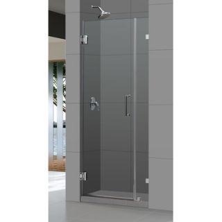 Dreamline UniDoor Lux 72 x 46 Pivot Frameless Hinged Shower Door