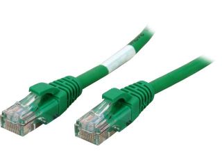 C2G 15185 5ft Cat5E 350 MHz Snagless Patch Cable   Green