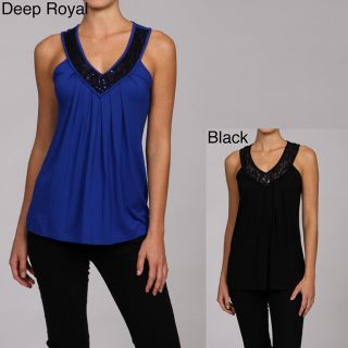 Cable & Gauge Womens V neck Tank Top   Shopping
