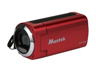 Mustek DV539Z Red CMOS 2.4" LCD Digital Camcorder