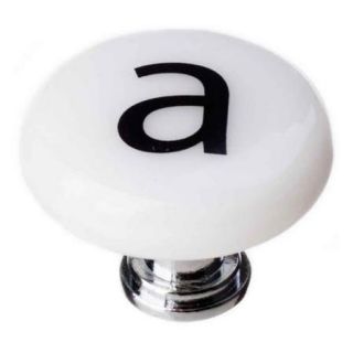 Letter a Round Knob