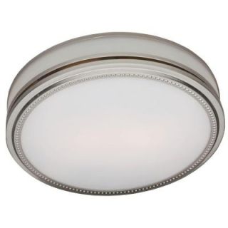 Hunter Riazzi Decorative 110 CFM Ceiling Bath Fan with Cased Glass and Night Light 83001