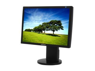 SAMSUNG 2043BWX High Gloss Piano Black 20" 5ms DVI Widescreen LCD Monitor with Height/Pivot Adjustments and 2 port USB Hub 300 cd/m2 DC 8000:1