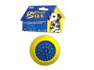 JW Pet Company Tough by Nature Grass Ball Small Rubber Dog Toy