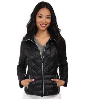 Vince Camuto Light Weight Packable Down Coat Black