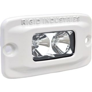 Rigid Industries Marine SR M White LED Flood Light Flush Mount 759654