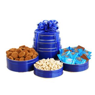 GIVENS GIFTING Kosher Blue Tower   Food & Grocery   Gift Sets   Candy