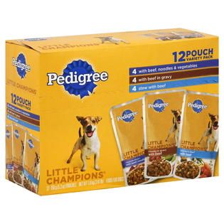 Pedigree  Little Champions Food For Dogs, 4 with Beef, Noodles