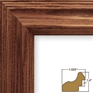 Craig Frames Inc Traditional 1.875 Ash Solid Wood Picture Frame