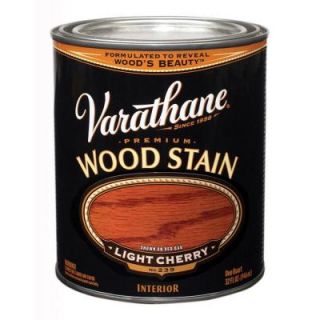 Varathane 1 Qt. Light Cherry Premium Interior Wood Stain No.239 211720H