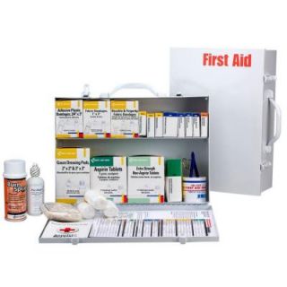 First Aid Only 516 Piece 2 Shelf Metal Industrial First Aid Kit Station 245 O/FAO