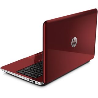 HP Red 15.6" Pavilion 15 e014nr Laptop PC with AMD Elite A4 5150M Accelerated Processor, 4GB Memory, 500GB Hard Drive and Windows 8