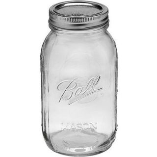 Ball 12 Count Regular Mouth Quart Jars with Lids and Bands
