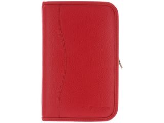 roocase Red Executive Portfolio Leather Case Cover with Stylus for Asus MeMO Pad HD 7 ME173X /RC ASU ME173 EXE RD