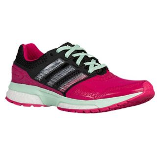 adidas Response Boost 2 Techfit   Womens   Running   Shoes   Super Blue/Collegiate Navy/Super Pink