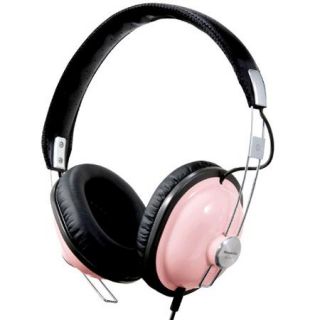 Panasonic RP HTX7 P Old School Monitor Stereo Headphones, Pink