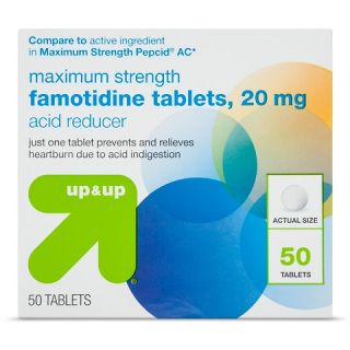 up & up™ Famotidine 20 mg Maximum Strength Acid Reducer Tablets   50