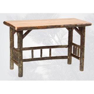 Hickory Open Writing Desk by Fireside Lodge