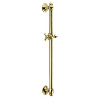 Delta 29 in. Adjustable Wall Bar in Polished Brass 55083 PB