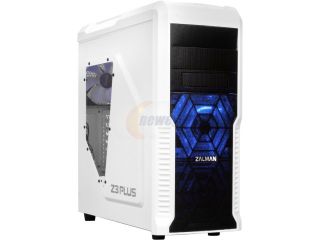 ZALMAN Z3 Plus ATX Mid Tower PC Case, Optimum Multi Fan system cooling, Wide band front mesh ventilation, Acrylic side panel, multiple dust filters, VF multi guide for VGA support, USB 3.0