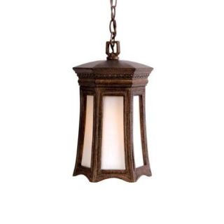 Acclaim Lighting Milano Collection Hanging Lantern 1 Light Outdoor Black Coral Light Fixture DISCONTINUED 1256BC