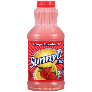 Sunny D Orange Strawberry Flavored Citrus Punch 40 FL OZ PLASTIC