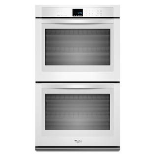 Whirlpool  27 Electric Double Wall Oven w/ SteamClean Option   White