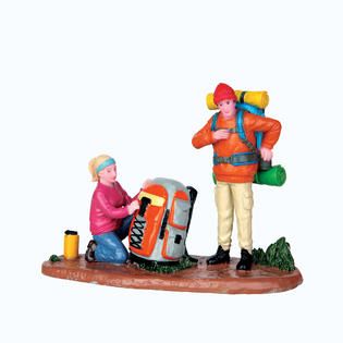 Coventry Cove by Lemax Christmas Village Figurine All Geared Up