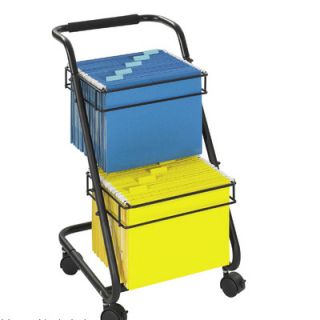 Safco Products Company 28 Jazz Two Tier File Cart
