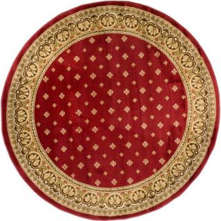 Dallas Formal Red Round Rug (53)  ™ Shopping   Great