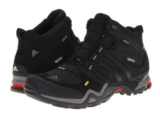 adidas outdoor terrex fast x mid gtx solid grey black vivid red