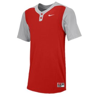 Nike Team BP Jersey II   Mens   Baseball   Clothing   Scarlet/Blue Grey/White