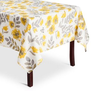 Threshold Yellow Floral Tablecloth