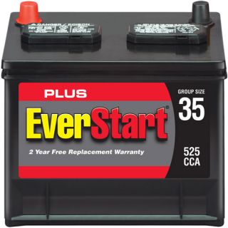 EverStart Plus Automotive Battery, Group Size 35 3