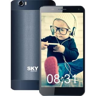 Sky Devices 6.0Q 16GB 3G/4G Android4.4 Unlocked Smartphone (Black)