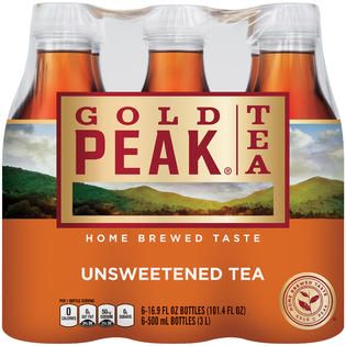 GOLD PEAK Unsweetened Iced Tea 101.4 FL OZ PLASTIC BOTTLE   Food