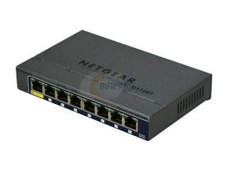 NETGEAR 8 Port Gigabit Smart Switch   Lifetime Warranty (GS108T)