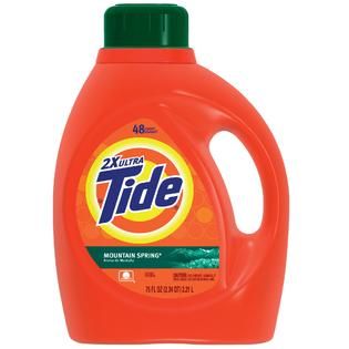 Tide Liquid Mountain Spring 75 Ounce Bottle   Food & Grocery   Laundry