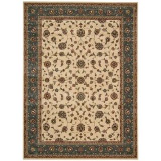Nourison Persian Arts Ivory 9 ft. 6 in. x 13 ft. Area Rug 339157