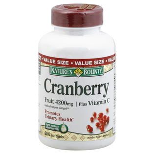 Natures Bounty Cranberry, Value Size, Fruit 4200 mg, Plus Vitamin C