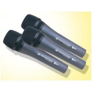 Sennheiser E835 Handheld Cardioid Dynamic Microphone 3 Pack