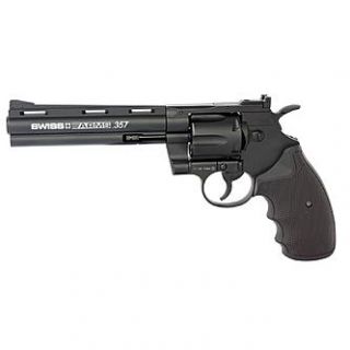 Swiss Arms Swiss Arms 357 Magnum 4.5mm 6 C02 Revolver Full Metal