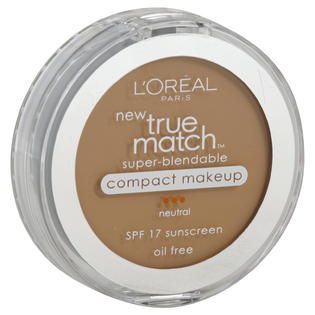 Oreal  True Match Super Blendable Compact Makeup, Neutral, Natural