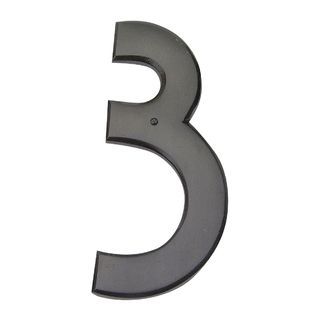 Atlas Homewares 5 1/2 in. Mission House Number 3   Oil Rubbed Bronze
