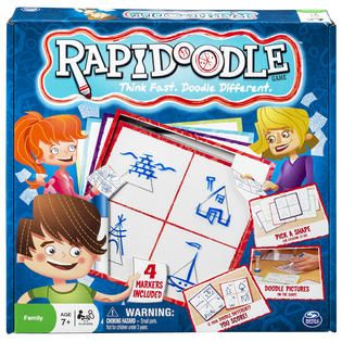 Spin Master Games   Rapidoodle Board Game   Toys & Games   Family