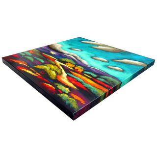 Benjamin Parker Galleries Adobe Horizon Hand Painting on Wrapped
