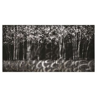 Ren Wil Decorative Thought Forest Wall Panel   Black/White