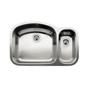 Blanco Kitchen Sink Polished Satin Stainless Steel   Home Improvement