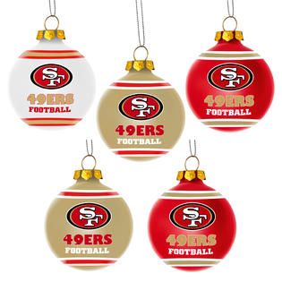 Forever Collectibles San Francisco 49Ers 5 Pack Shatterproof Ball